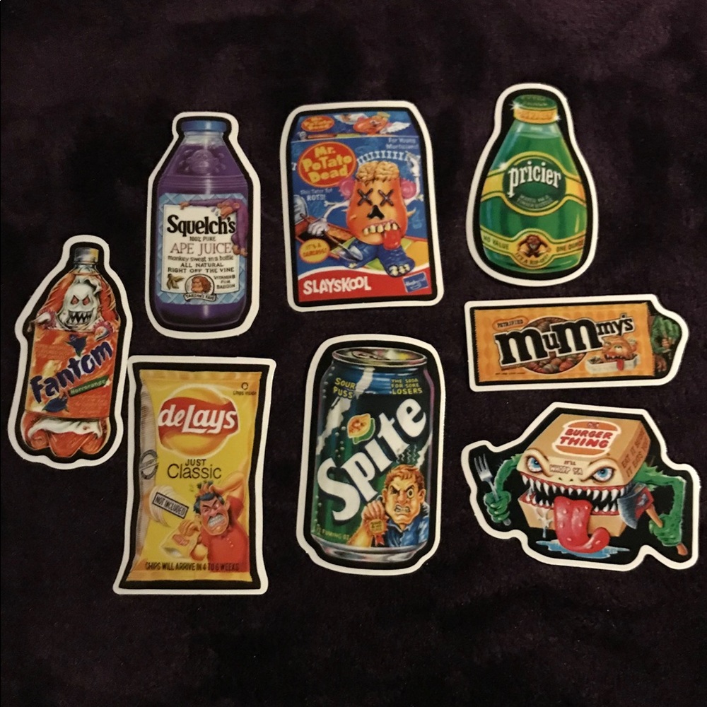 Brand Spoof Stickers